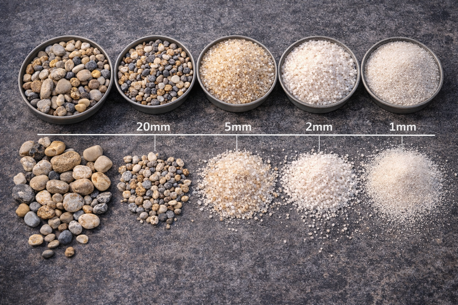 صورة 4: مرشح رملي بطيء يوضح طبقة الرمل وطبقة الزلط وآلية الترشيح البيولوجي